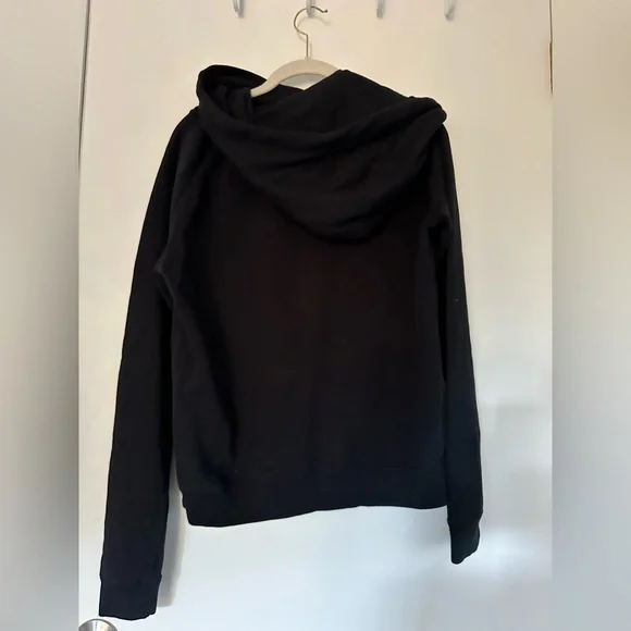 Nike Black Hoodie with Shimmering Logo - Picture 2 of 3